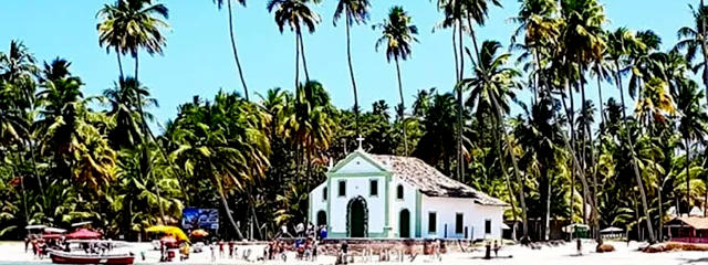 Praia dos Carneiros, Tamandaré, Litoral Sul de Pernambuco &copy; Internet, ilustração