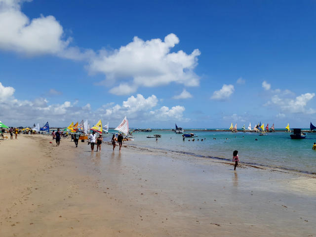 Playa Porto de Galinhas, Litoral Sur de Pernambuco, Brasil &copy; Playas de Brasil