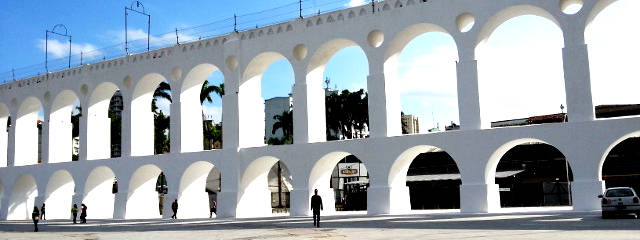Arcos da Lapa, Rio de Janeiro &copy; Ari Oliveira Guia Rio de Janeiro